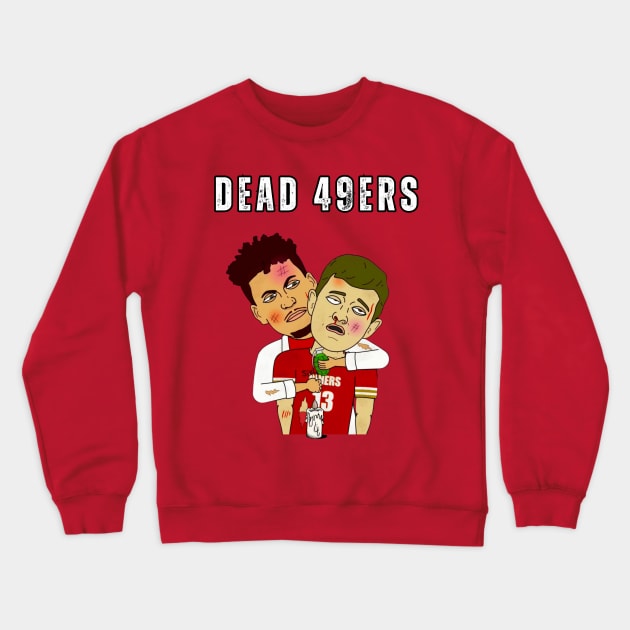 BROCK PURDY 49ERS VS PATRICK MAHOMES  CHIEFS Crewneck Sweatshirt by Lolane